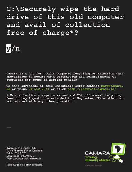 Camara Print Advertisement 2